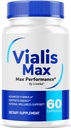 Vialis Max χάπια για άνδρες - Επίσημη Vialis Max Premium αρσενική φόρμουλα υποστήριξης για γρήγορη ενέργεια, αντοχή και απόδοση, VialisMax κάψουλες Advanced Formula, 60 κάψουλες για 1 μήνα