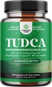Advanced Bile Salt TUDCA Supplement - Extra Strength TUDCA 500mg per Serving Bile Salts for Gallbladder Kidney and Liver Support - Υψηλή καθαρότητα Tauro Ursodeoxycholic Acid Liver and Gallbladder Cleanse