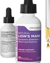 TriGuard Plus Lions Mane - Lions Mane Nootropic, Olive Leaf, Elderberry Extract Υγρή Βάμμα 2 fl oz 