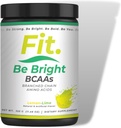 Fit. Be Bright BCAA Supplement | 5g Essential BCAA Blend | Supports Muscle Building | Speeds up Recovery | Lemon-Lime | 50 Servings