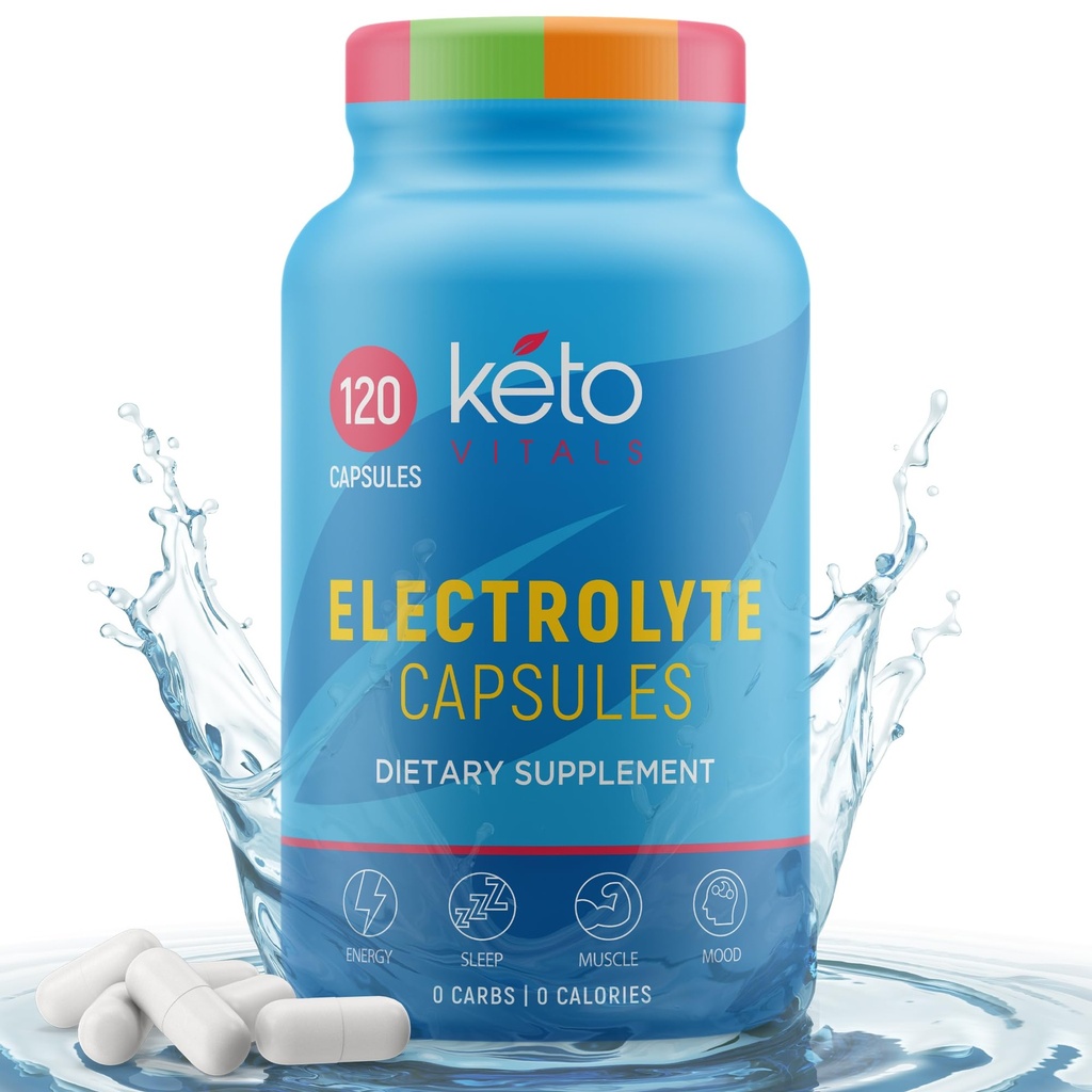 Keto Vitals Ηλεκτρολυτικές κάψουλες 