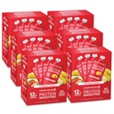 Σχεδιαστής Wellness Protein Smoothie, Αληθινά Φρούτα, Πρωτεΐνη 12g, Χαμηλή Καρβίδα, Μηδέν Προστιθέμενη Ζάχαρη, Χωρίς Γλουτένη, Μη ΓΤΟ, Χωρίς Τεχνητά Χρώματα ή Γεύσεις, Μπανάνα Φράουλα, 24 Count