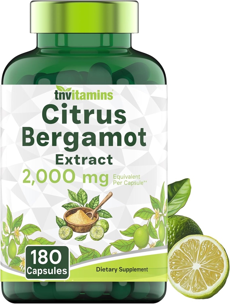 tnvitamins Citrus Bergamot 2000mg - 180 κάψουλες 