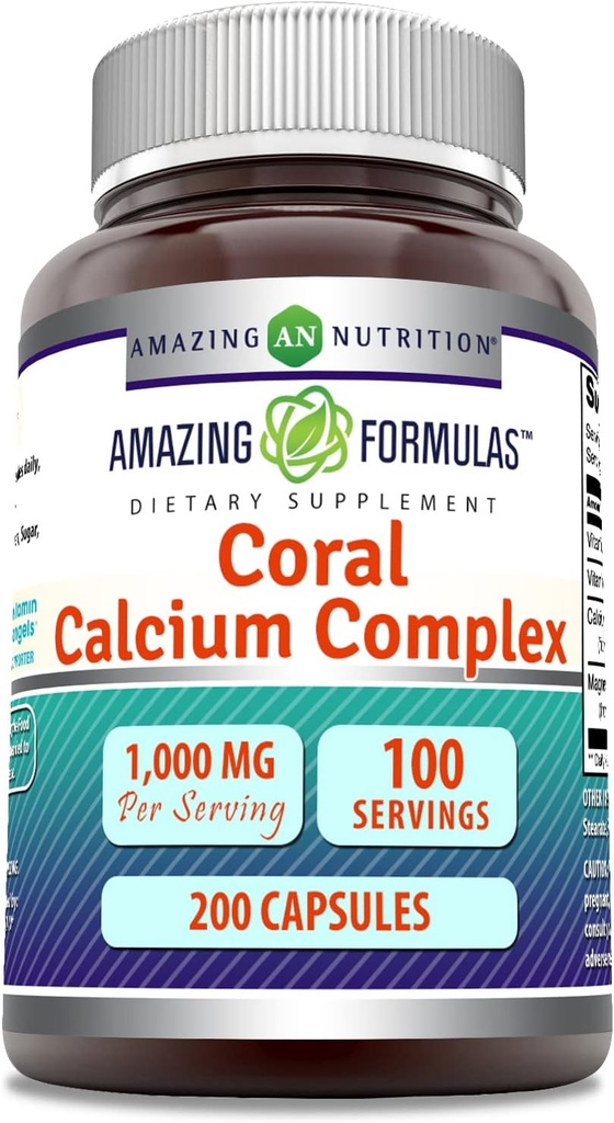 Εκπληκτικές Φόρμουλες Coral Calcium Complex Συμπλήρωμα 