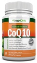 CoQ10 200mg (διπλής αντοχής), 120 κάψουλες - Συνένζυμο υψηλής απορρόφησης Q10 - Επιστημονικά Αποδεδειγμένα Επιπλέον δύναμη CoQ10 Ubiquinone - 4 μήνες προσφοράς