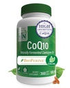Health Thru Nutrition CoQ-10 100mg with BioPerine 360 Softgels | High Absorption Naturally Fermented USP Grade Coenzyme Q10 Supplement | 3rd Party Tested | Heart Health and Energy Support