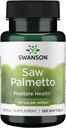 Swanson Saw Palmetto Men Prostate Health Hormone Support Urinary Health 160 Milligrams 120 Sgels