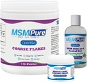 KALA Health MSMPure Starter Bundle με MSM Coarse Flakes 1lb, MSM Muscle & Joint Cream 2oz και MSM Gel με Organic Aloe 8oz