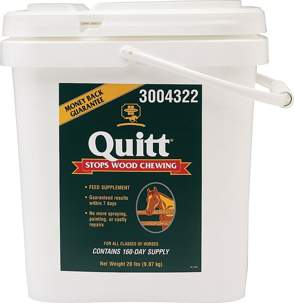 Farnam Quit Wood Chewing συμπλήρωμα για τα άλογα, 20-Pound