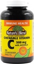 Nature's Blend Vitamin C Chewable Acerola, Φράουλα 500 mg 100 δισκία