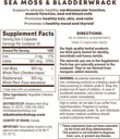 Alkaline Herb Shop Sea Moss and Bladderwrack Supplement 90 Capsules