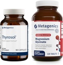 Μεταγονικό Bundle - Thyrosol & Magnesium Glycinate - 90 Count of Thyrosol for Thyroid Health - 120 Δισκία Μαγνησίου Γλυκινικό για την υποστήριξη του νευρικού συστήματος