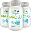 Pro-10, Probiotic 20 Δισεκατομμύρια, 120 κάψουλες, Συσκευασία των 3