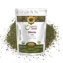 Organic Way Stevia Leaf Cut & Sifted (Stevia Rebaudiana) - Kosher & USDA Certified 