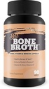 Best Broth Κάψουλες - Υγεία των οστών & Ανοσία συμπλήρωμα - Bone Broth σκόνη εναλλακτικές κάψουλες - Συμπληρώματα υγείας των οστών Γυναίκες Πάνω από 50 & Συμπληρώματα υγείας των οστών για τους άνδρες - Βιταμίνη D Οστική υγεία