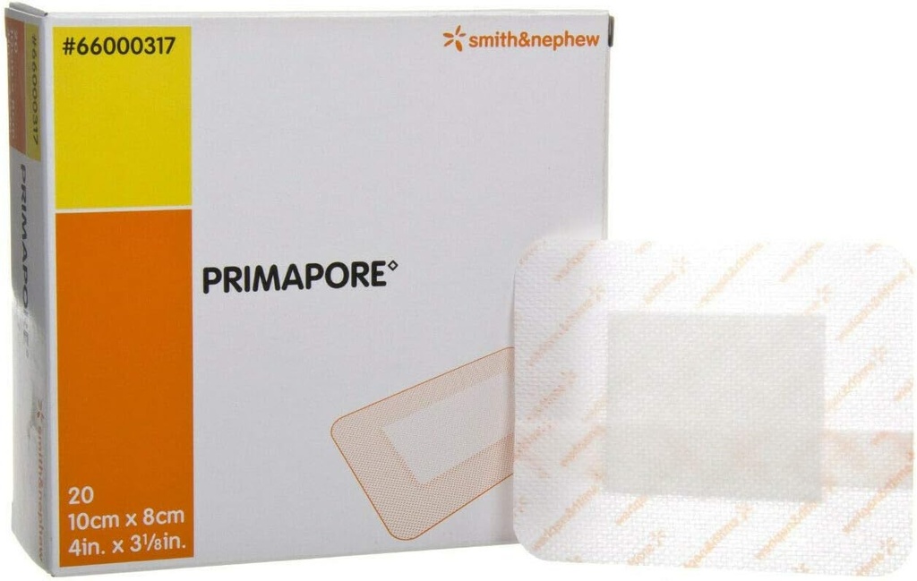 Primapore Dressing 4 x 3.125 in./Box of 20