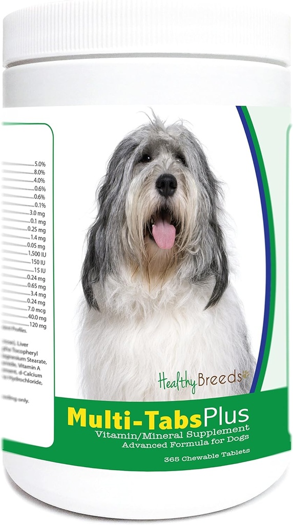 Υγιείς Φυλή Πολωνικά Lowland Sheepdog Multi-Tabs Plus μασώμενα δισκία 365 Count