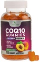 CoQ10 Gummies 100mg - 3X Δύναμη, Υψηλή Απορρόφηση, Αντιοξειδωτικό συμπλήρωμα για την υποστήριξη της καρδιάς και την παραγωγή ενέργειας, Ultra Coenzyme Q10 Βιταμίνες, Coq 10 συμπληρώματα, μη-GMO - 120 CoQ10 Gummies