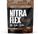 GAT SPORT Nitraflex Γάλα σοκολάτα Whey πρωτεΐνη σκόνη, GLP1 υποστήριξη, BCAA's, EAAs, για την ανάκτηση, άνδρες & γυναίκες, 2lbs