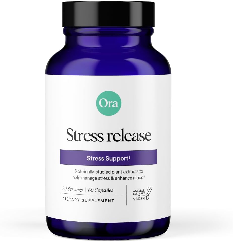 Ora Organic - Saffron, Ginseng, L-Theanine, Lemon Balm - 60 κάψουλες