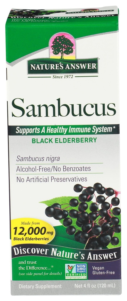 Απάντηση της φύσης συμπλήρωμα διατροφής Sambucus, πρωτότυπο για την καθημερινή ανοσοποιητική και αντιοξειδωτική υποστήριξη 