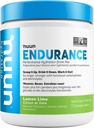 Nuun Hydration Endurance Powder, Lemon Lime, Workout Support,5 Essential Electrolytes for Hydration + Carbohydrates, Vegan, Non-GMO, (16 Services - Canister)