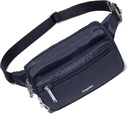 Baggallini Securtex αντικλεπτική ζώνη Fanny Pack για τις γυναίκες RFID πορτοφόλι κλειδώνοντας Zipper τσάντα ταξιδιών Crossbody
