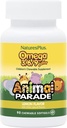 Natures Plus Animal Parade Omega 3/6/9 Junior, Lemon Flavor - 90 Softgels - Προάγει το ανοσοποιητικό, το δέρμα, το μάτι και το νευρικό σύστημα Υγεία - Μη ΓΤΟ, Χωρίς γλουτένη - 45 Σερβιέτες