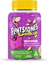 Flintstones Βιταμίνες SuperBeans,Kids Multivitamin with Immunity Υποστήριξη με Βιταμίνες A,D,Iodine&Zinc για την υποστήριξη της υγιούς ανάπτυξης, Fruit Flavored,Vegetarian,Jelly Bean Chews,90 Count(Η συσκευασία μπορεί να διαφέρει)