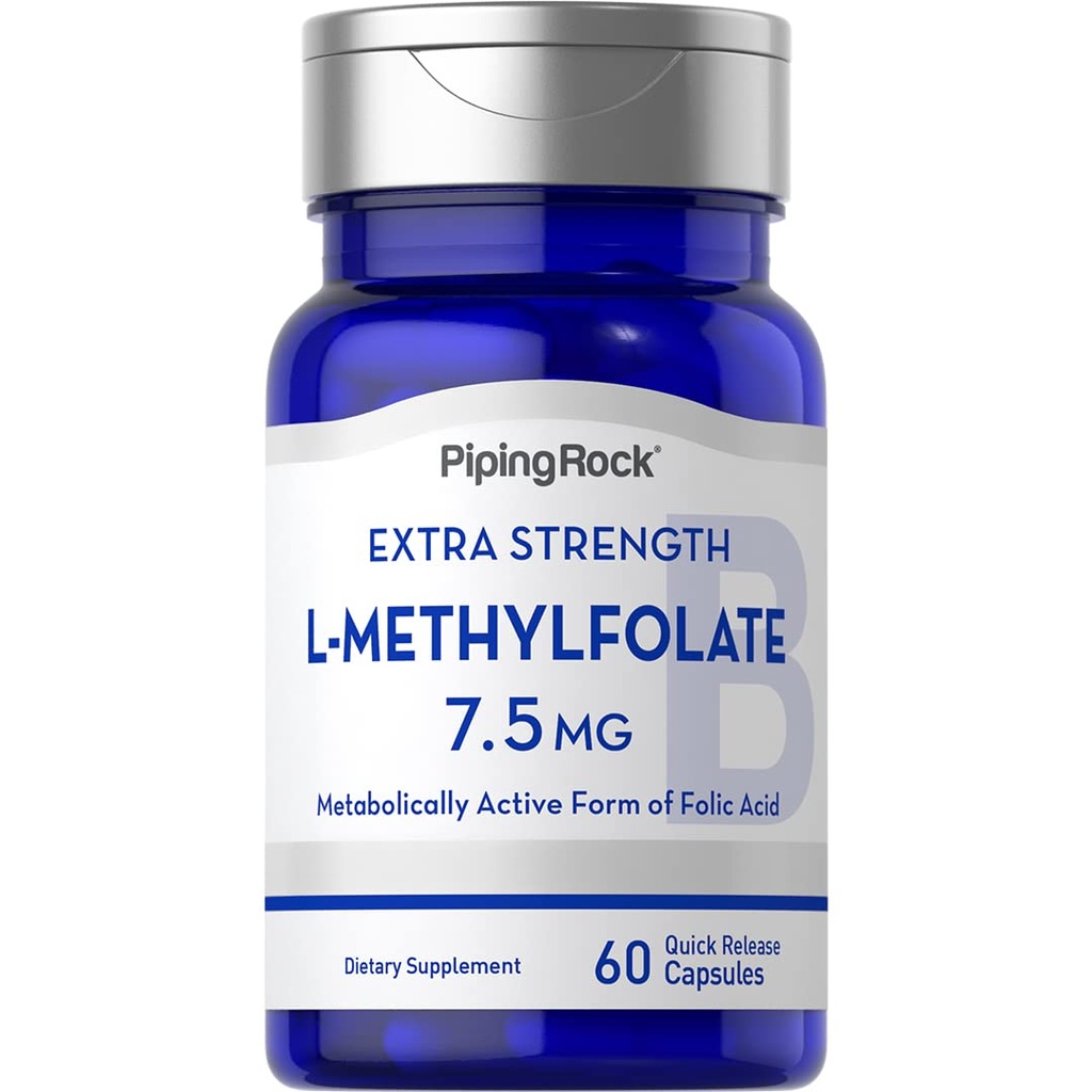 Piping Rock L- Methylfolate 7, 5 mg 