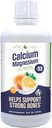Nature's Liquids - Calcium Magnesium Supplement Liquid (2:1 Ratio) - με D3, Boron, Manganese για Βέλτιστη Απορρόφηση - για Ισχυρά Οστά και Δόντια - Orange Vanilla Flavor - (32oz - 32 Servings)