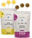 MommaBeaar Organic All Natural Motion Sickness and Lroat Relief Lollipops Get Well Soon Pack 