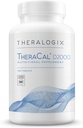 Theralogix TheraCal D2000 - Συμπλήρωμα υποστήριξης για την υγεία των οστών με ασβέστιο, μαγνήσιο, βιταμίνη D3, βιταμίνη K2 & βόριο* - Προσφορά 90 ημερών - NSF Certified - 360 δισκία