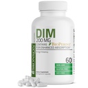 Bronson DIM 200 MG συμπλήρωμα Diindolymethane με BioPerine για ενισχυμένη απορρόφηση, οιστρογόνο μεταβολισμό & διατηρεί ισορροπημένα επίπεδα ορμονών, 60 κάψουλες χορτοφάγων