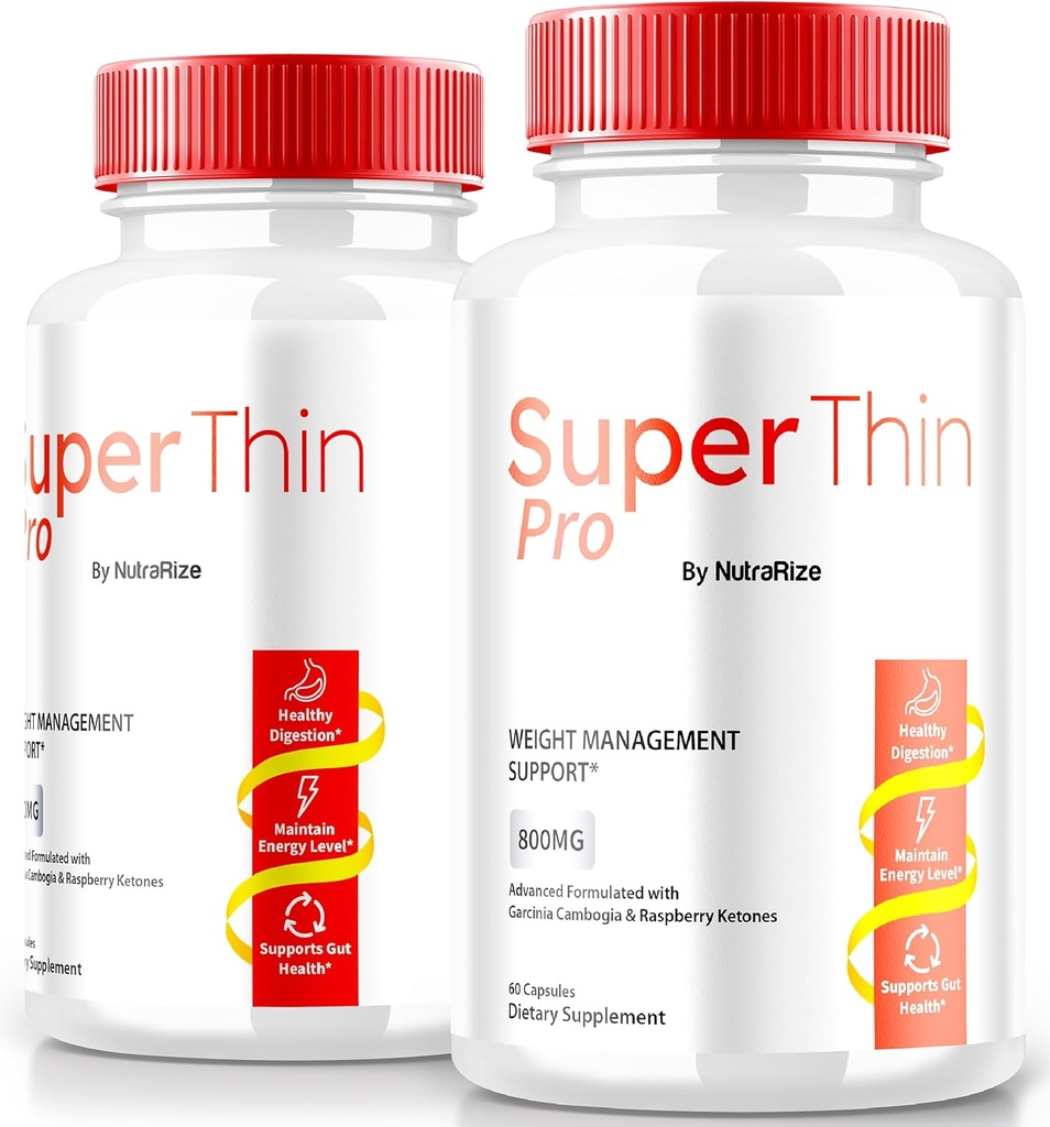 (2 Pack) SuperThin Pro Χάπια, Super Thin Pro Απώλεια βάρους & Ισορροπημένη Διατροφή, Επίσημη Φόρμουλα Κέτο, Φυσικό Συμπλήρωμα για Μετασχηματισμό του Σώματος σας και Γενική Υγεία, SuperThinPro κριτική (120 κάψουλες)