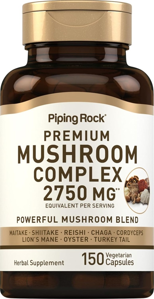 Piping Rock Mushroom Complex Capsules 