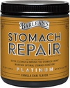 Barlean's Stomach Repair Gut Health Powder Supplement, Fiber and Digestive Support Supplements Blend for Detox and Cleanse, Vanilla Chai Drink Mix, 6.35 oz