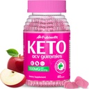 Keto ACV Gummies Advanced Formula 1500MG Keto Gummies Apple Cider Vinegar Formulated with Pomegranate Beet Juice Powder B12 Vegan Non GMO 60 Gummys