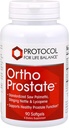 Πρωτόκολλο Ortho Prostate - ανδρικό συμπλήρωμα υγείας Prostate* - με εκχύλισμα πριονιού Palmetto, εκχύλισμα κρούστας stinging & Gluconate ψευδάργυρου - 90 Softgels
