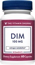 Η βιταμίνη Shoppe DIM 100MG με εκχύλισμα μαύρου πιπεριού Bioperine, υποστηρίζει το μεταβολισμό οιστρογόνων για την υγεία των γυναικών (60 κάψουλες)
