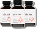 Smarter Nutrition Joint Food - Nourishing Υποστήριξη για την κοινή άνεση, λίπανση, Κινητικότητα με Collagen Τύπου II, Lipase, MSM, Βιταμίνη C, Turmeric, Bromelain - 180 Count(Pack of 3) - 90-Day Supply