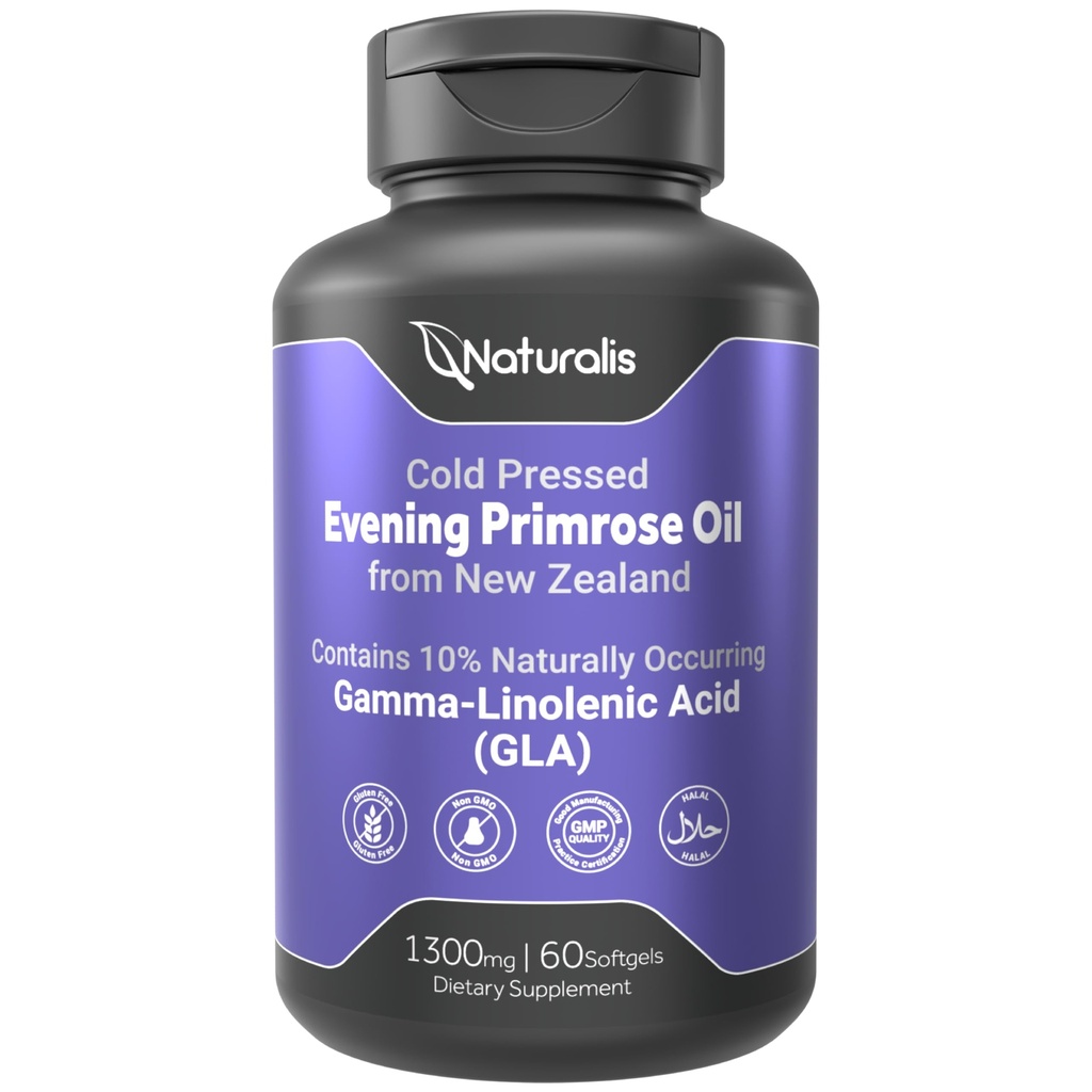 Naturalis Evening Primrose Oil (1300mg) 