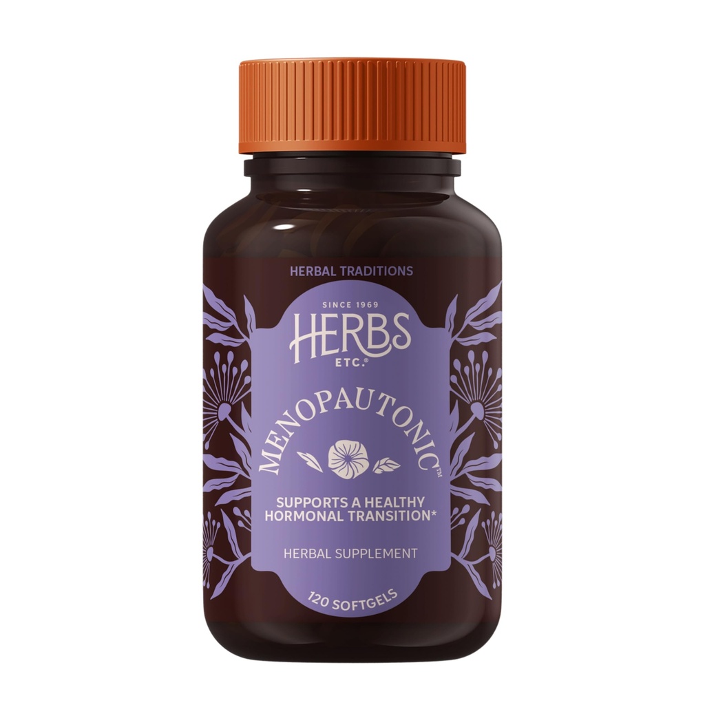 Βότανα Etc. Menopautonic Softgels - Essential Supplement for Women - Συμπλήρωμα Ορμονικής Μετάβασης - Προσφορές Εμμηνοπαυσιακή Υποστήριξη με Dong Quai & Motherwort - 120 Softgels (120 Services)