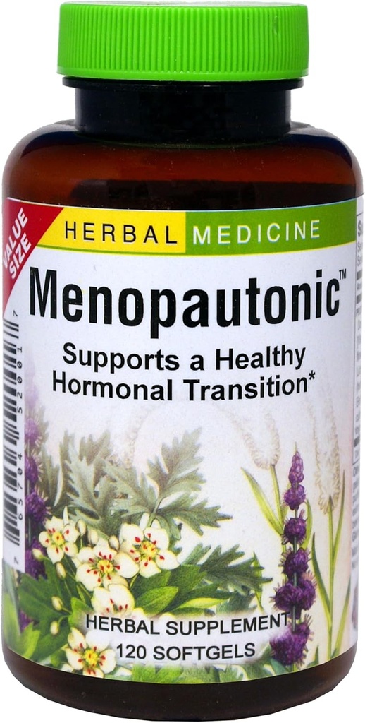 Βότανα Etc. Menopautonic Softgels - Essential Supplement for Women - Συμπλήρωμα Ορμονικής Μετάβασης - Προσφορές Εμμηνοπαυσιακή Υποστήριξη με Dong Quai & Motherwort - 120 Softgels (120 Services)