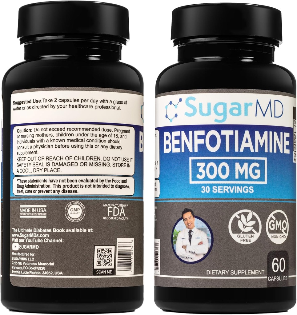 ΖάχαρηMD Μπενφοτιαμίνη 300 MG