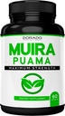 Muira Puama Root Extract 1000mg για άνδρες και γυναίκες - Premium Κάψουλες - 60 Count - Zero Fillers - Τρίτος Παρέλασης Δοκιμασμένο - Χωρίς γλουτένη και μη-GMO - ΗΠΑ Κατασκευασμένο - Εγγύηση Ποιότητας - Δοκιμάστηκε για Ικανότητα & Καθαρότητα