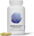 InfiniWell Senscent Ρυθμιστής - Turmeric Curcumin συμπλήρωμα με ρεσβερατρόλη & Pterostilbene - Υποστήριξη Μεταβολική Υγεία & Προώθηση Υγιεινή, Youthful Cellular Function (60 Κάψουλες)