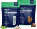 Ειλικρινής Paws Probiotics για σκύλους & σκύλους πολυβιταμίνη - Γλυκοζαμίνη Chondroitin για κοινή υγεία - Αλλεργίες, ανοσία, υγεία κόκκων - Digestive και υποστήριξη δέρματος & παλτό