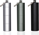 3 Πακέτα Φορητή θήκη Keychain Pill Holder, EFFIET 3 Διαμερίσματα Μεταλλικό Pocket Επείγουσα Pocket Pill Συσκευασία Dipenser Εξωτερικής Ιατρικής Μπουκάλι Tin για Καθημερινή Προμήθεια (Mixed Color)