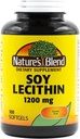 Nature's Blend Lecithin 1,200 mg 100 Sgels